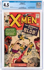 "X-MEN" #7 SEPTEMBER 1964 CGC 4.5 VG+.