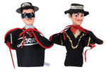 "ZORRO" HAND PUPPETS BY GUND.