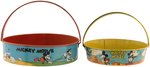 "MICKEY MOUSE" & FRIENDS SAND SIEVE PAIR.