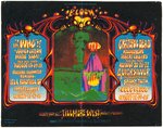 BILL GRAHAM NEAR COMPLETE 1968 FILLMORE CONCERT POSTCARD SET OF 53.