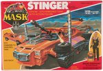 "M.A.S.K. STINGER" FACTORY-SEALED VEHICLE & ACTION FIGURE.