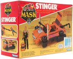 "M.A.S.K. STINGER" FACTORY-SEALED VEHICLE & ACTION FIGURE.