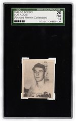 1949-50 ACEBO BOB ADDIS SGC 20 FAIR 1.5 (RICHARD MERKIN COLLECTION).