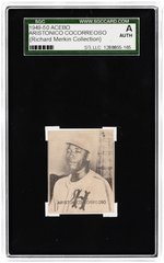 1949-50 ACEBO ARISTONICO COCORREOSO SGC A AUTHENTIC (RICHARD MERKIN COLLECTION).