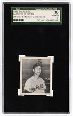 1949-50 ACEBO ANDRES FLEITAS SGC 30 GOOD 2 (RICHARD MERKIN COLLECTION).