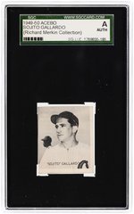 1949-50 ACEBO SOJITO GALLARDO SGC A AUTHENTIC (RICHARD MERKIN COLLECTION).