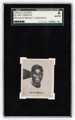 1949-50 ACEBO SILVO GARCIA SGC A AUTHENTIC (RICHARD MERKIN COLLECTION).