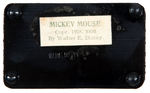 "MICKEY MOUSE" CELLULOID NOVELTY PLACECARD HOLDER.