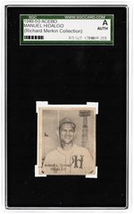 1949-50 ACEBO MANUEL HIDALGO SGC A AUTHENTIC (RICHARD MERKIN COLLECTION).