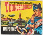 "THUNDERBIRDS" BOXED SPANISH UNIFORM.