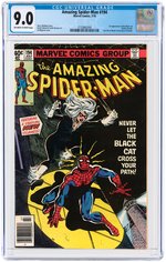 "AMAZING SPIDER-MAN" #194 JULY 1979 CGC 9.0 VF/NM (FIRST BLACK CAT).