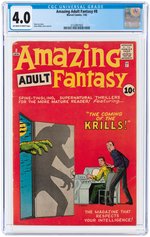 "AMAZING ADULT FANTASY" #7 & #8 CGC PAIR.