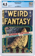 "WEIRD FANTASY" #15  SEPTEMBER-OCTOBER 1950 CGC 4.5 VG+.