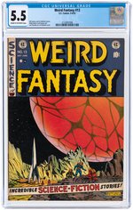 "WEIRD FANTASY" #13 MAY-JUNE 1952 CGC 5.5 FINE-.