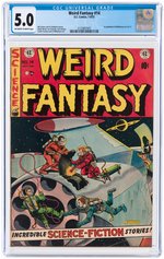 "WEIRD FANTASY" #14 JULY-AUGUST 1952 CGC 5.0 VG/FINE.