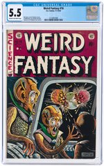 "WEIRD FANTASY" #16 NOVEMBER-DECEMBER 1952 CGC 5.5 FINE-.