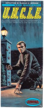 "THE MAN FROM U.N.C.L.E. - ILLYA KURYAKIN" BOXED AURORA CANADIAN MODEL KIT.