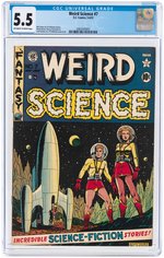 "WEIRD SCIENCE" #7 MAY-JUNE 1951 CGC 5.5 FINE-.