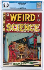 "WEIRD SCIENCE" #8 JULY-AUGUST 1951 CGC 8.0 VF.