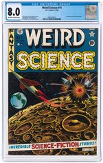 "WEIRD SCIENCE" #11 JANUARY-FEBRUARY 1952 CGC 8.0 VF.