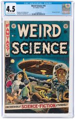 "WEIRD SCIENCE" #16 NOVEMBER-DECEMBER 1952 CGC 4.5 VG+.