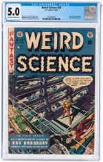 "WEIRD SCIENCE" #20 JULY-AUGUST 1953 CGC 5.0 VG/FINE.