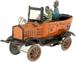 "AMOS 'N' ANDY" MARX WIND-UP TAXI CAB.