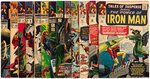 "TALES OF SUSPENSE" LOT OF 15 SILVER AGE FEATURING IRON MAN & CAPTAIN AMERICA.