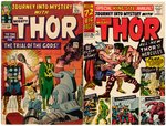 "JOURNEY INTO MYSTERY" FEATURING THOR LOT OF 10 SILVER AGE ISSUES.