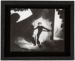 "THE CABINET OF DR. CALIGARI" GLASS PLATE NEGATIVE.