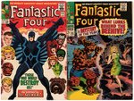 "FANTASTIC FOUR" LOT OF 20 SILVER AGE ISSUES.