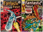 "FANTASTIC FOUR" LOT OF 32 SILVER AGE ISSUES.