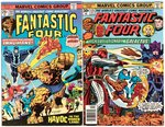 "FANTASTIC FOUR" LOT OF 38 BRONZE AGE ISSUES.