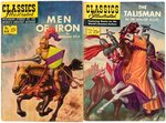 "CLASSICS ILLUSTRATED" LOT OF 12 ISSUES FIRST PRINTINGS.