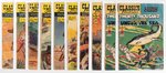 "CLASSICS ILLUSTRATED" LOT OF 12 ISSUES FIRST PRINTINGS.