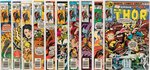 "THOR" LOT OF 52 BRONZE AGE ISSUES.