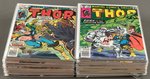 "THOR" LOT OF 52 BRONZE AGE ISSUES.