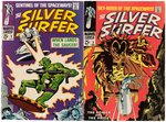 "SILVER SURFER" LOT OF 15 SILVER AGE ISSUES.