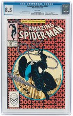 "AMAZING SPIDER-MAN" #300 MAY 1988 CGC 8.5 VF+ (FIRST VENOM).