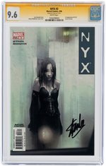 "NYX" #3 FEBRUARY 2004 CGC 9.6 NM+ (FIRST X-23) SIGNATURE SERIES.