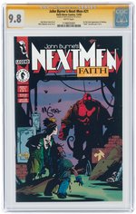 "JOHN BYRNE'S NEXT MEN" #21 DECEMBER 1993 CGC 9.8 NM/MINT (FIRST HELLBOY) SIGNATURE SERIES.