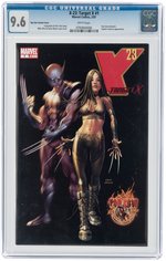 "X-23: TARGET X" #1 TOP COW VARIANT FEBRUARY 2007 CGC 9.6 NM+.