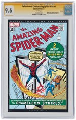 "DALLAS COMIC CON/AMAZING SPIDER-MAN" #1 MARCH 2011 CGC 9.6 NM+ SIGNATURE SERIES.