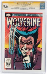 "WOLVERINE LIMITED SERIES" #1 SEPTEMBER 1982 CGC 9.6 NM+ SIGNATURE SERIES.