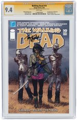 "WALKING DEAD" #19 JUNE 2005 CGC 9.4 NM (FIRST MICHONNE) SIGNATURE SERIES.