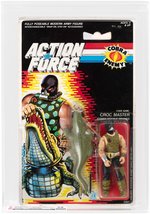 UK G.I. JOE "ACTION FORCE - CROC MASTER" (QUALITY CONTROL SAMPLE) SERIES 7/30 BACK CAS 75.