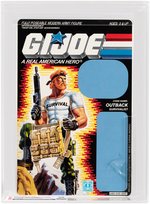 "G.I. JOE - OUTBACK" SERIES 6/BLANK BACK HAND-CUT PROOF CARD CAS 75.