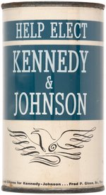 "HELP ELECT KENNEDY & JOHNSON" RARE 1960 MARYLAND CONTRIBUTOR BANK.