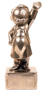 "NATIONAL BOHEMIAN BEER" METAL FIGURE.