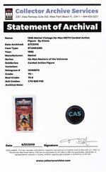 "MASTERS OF THE UNIVERSE - SY-KLONE" SERIES 4/12 BACK CAS 70+.